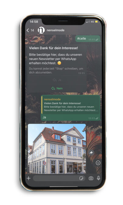 Whatsapp mockup